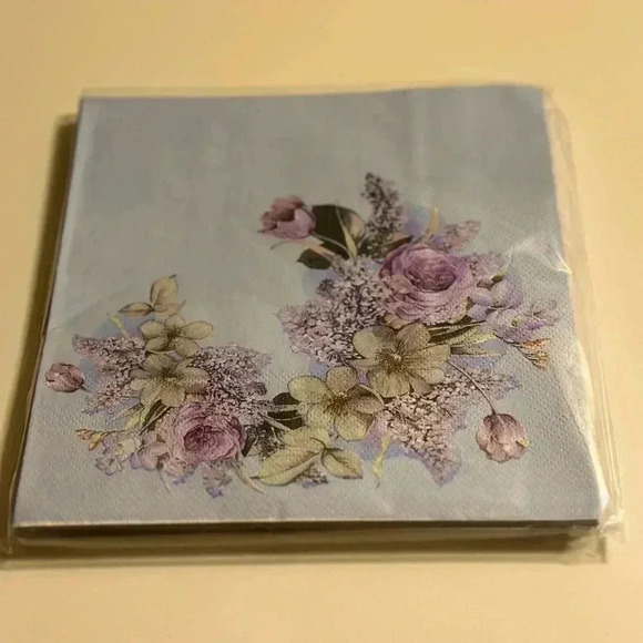 NEW Color Napkins/Printed Tissues/Fashion Tissues x 120pcs - Picture 4 of 15